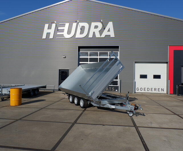 Saris tridemas driezijdige kipper 3500kg Heavy Duty 406x204cm