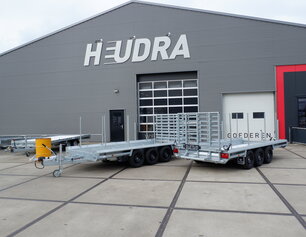 Heudrax machinetransporter tridemas 3500kg 400x150cm