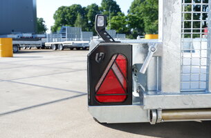 Achterlichtbeschermers Henra machinetransporter