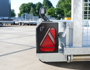 Achterlichtbeschermers Henra machinetransporter
