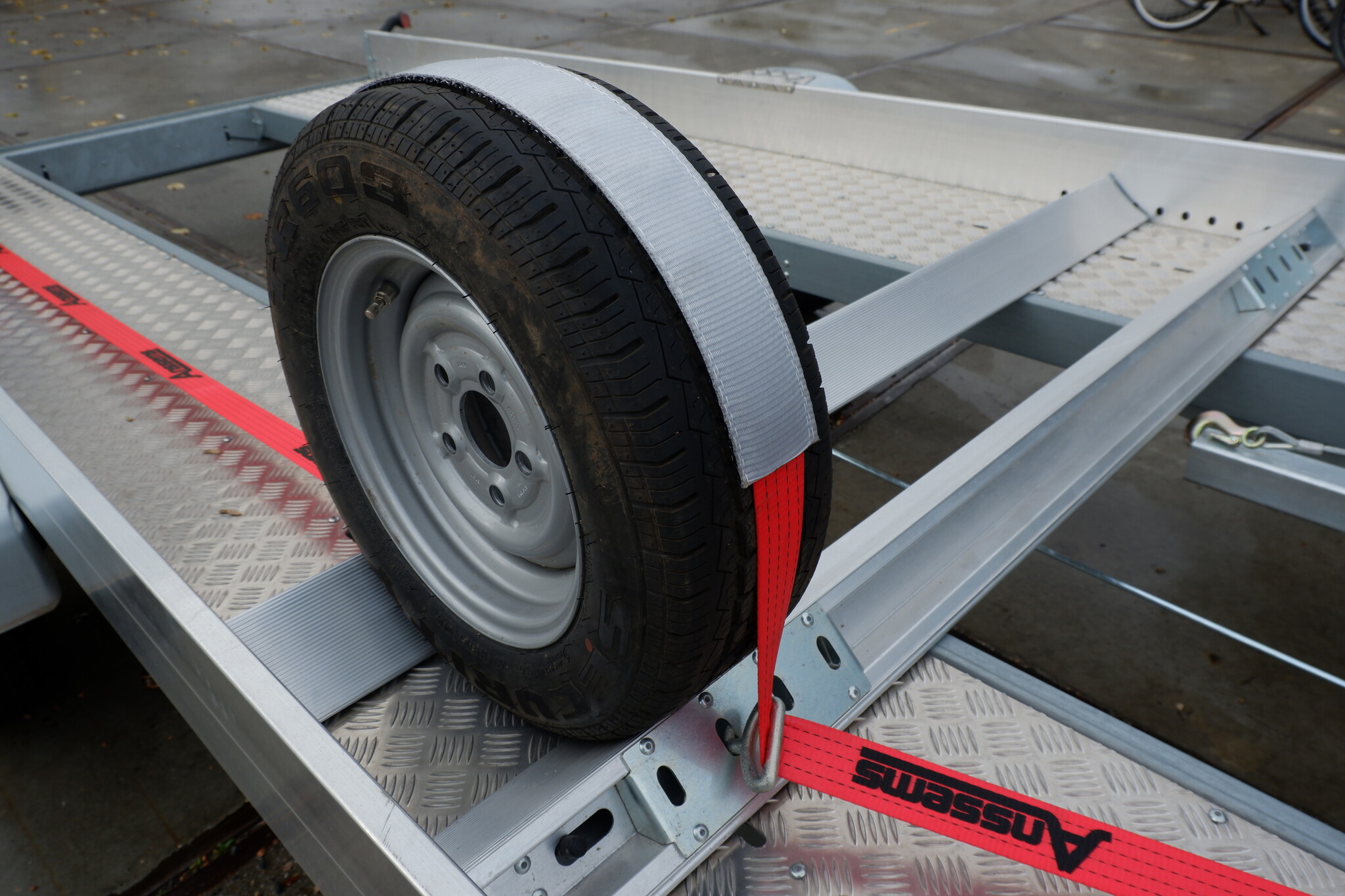 Wielstop voor Anssems AMT ECO autotransporter 188cm breed