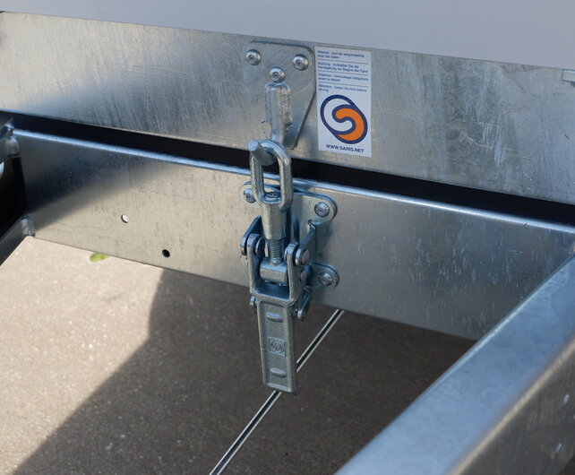 Saris achterwaartse kipper 1350kg 256x150cm