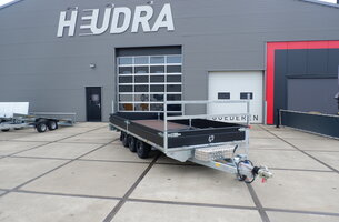 Henra plateauwagen tridemas 3500kg 503x202cm Xpert BlackLabel