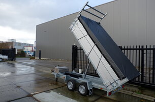 Vlakzeil voor Anssems KSX 305x153cm kipper