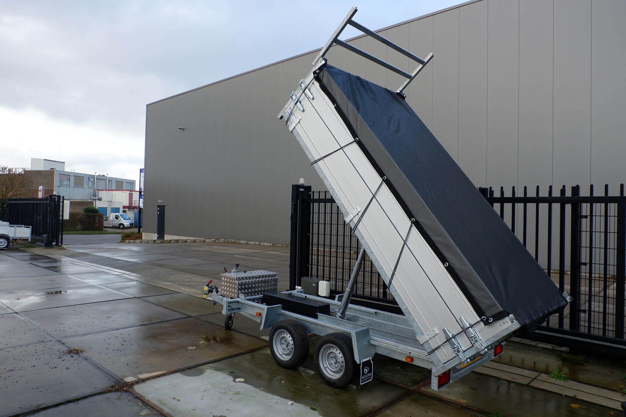 Vlakzeil voor Anssems KSX 305x153cm kipper