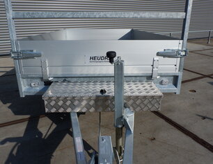 Aluminium disselkist 900x355x150mm