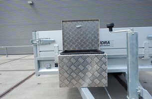 Aluminium disselkist 400x380x295mm