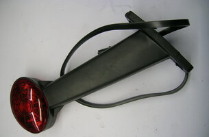 Breedtelamp LED rood/wit 210mm