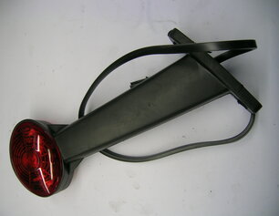 Breedtelamp LED rood/wit 210mm