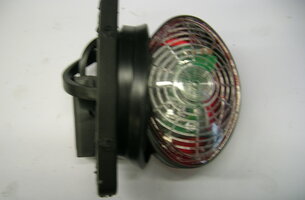 Breedtelamp LED rood/wit 70mm