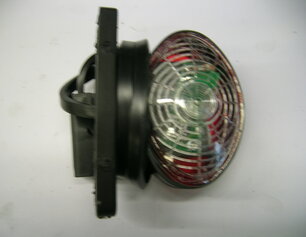 Breedtelamp LED rood/wit 70mm