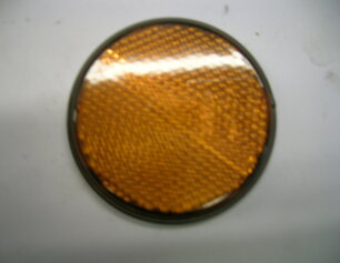 Reflector oranje rond 61mm