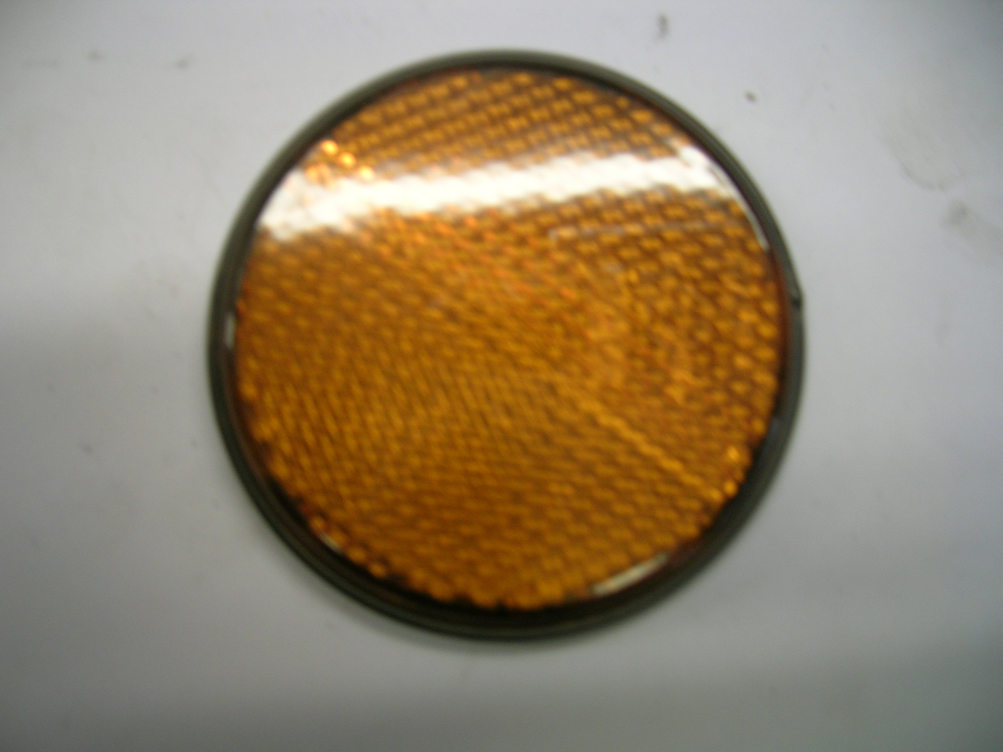 Reflector oranje rond 61mm