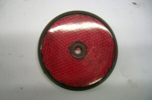 Reflector rood rond 61mm