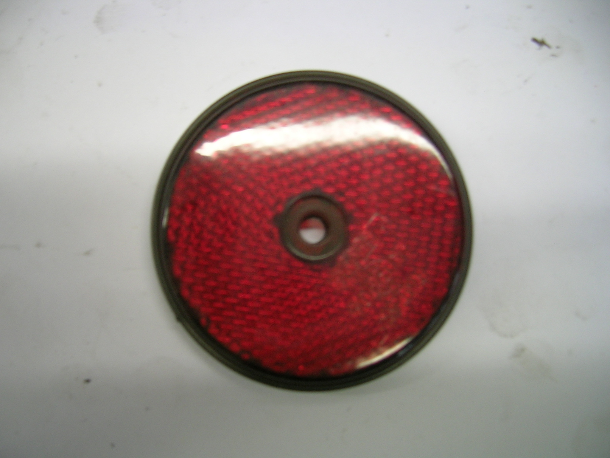 Reflector rood rond 61mm