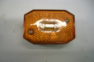 Breedtelamp oranje 64x44mm