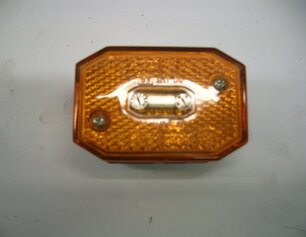 Breedtelamp oranje 64x44mm