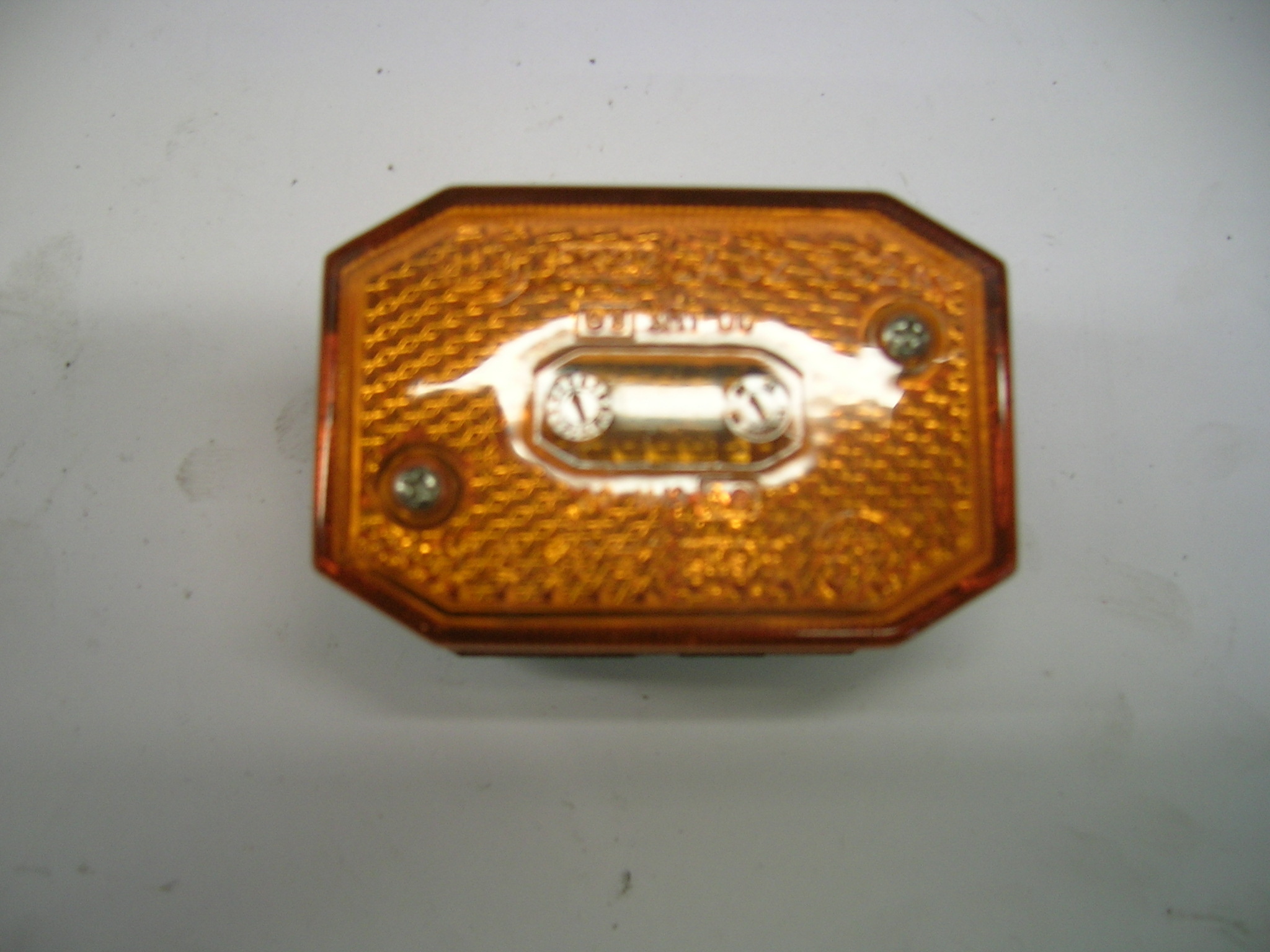 Breedtelamp oranje 64x44mm