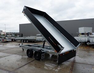 Saris elektrische driezijdige kipper 3500kg 356x184cm Black Edition