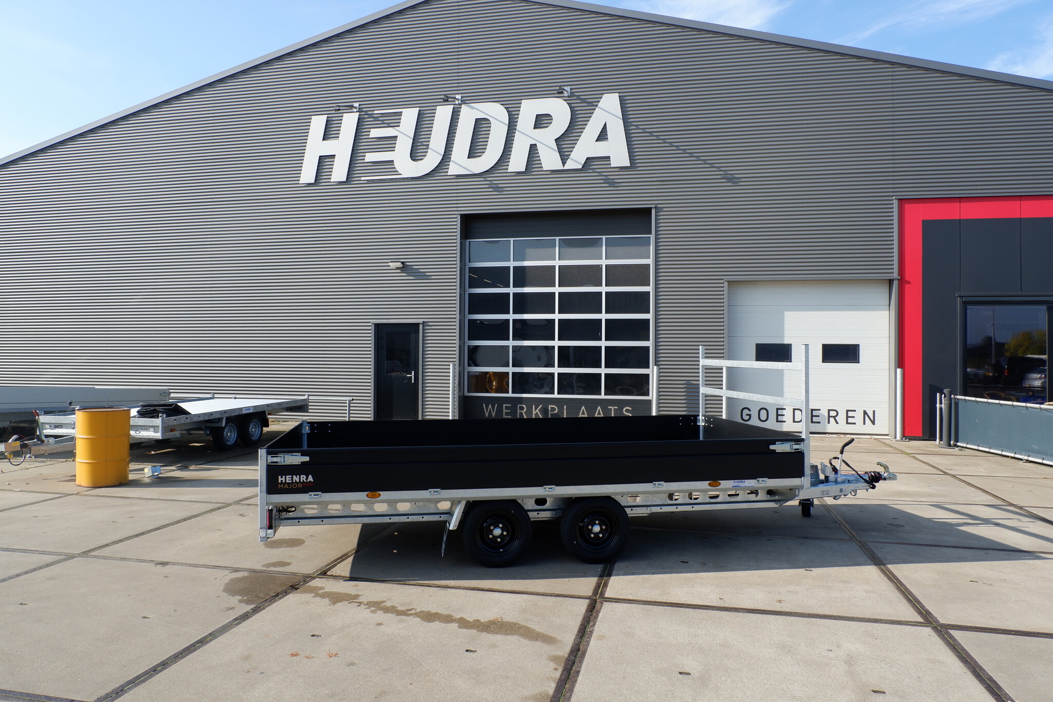 Henra plateauwagen 2700kg 401x202cm Xpert Blacklabel
