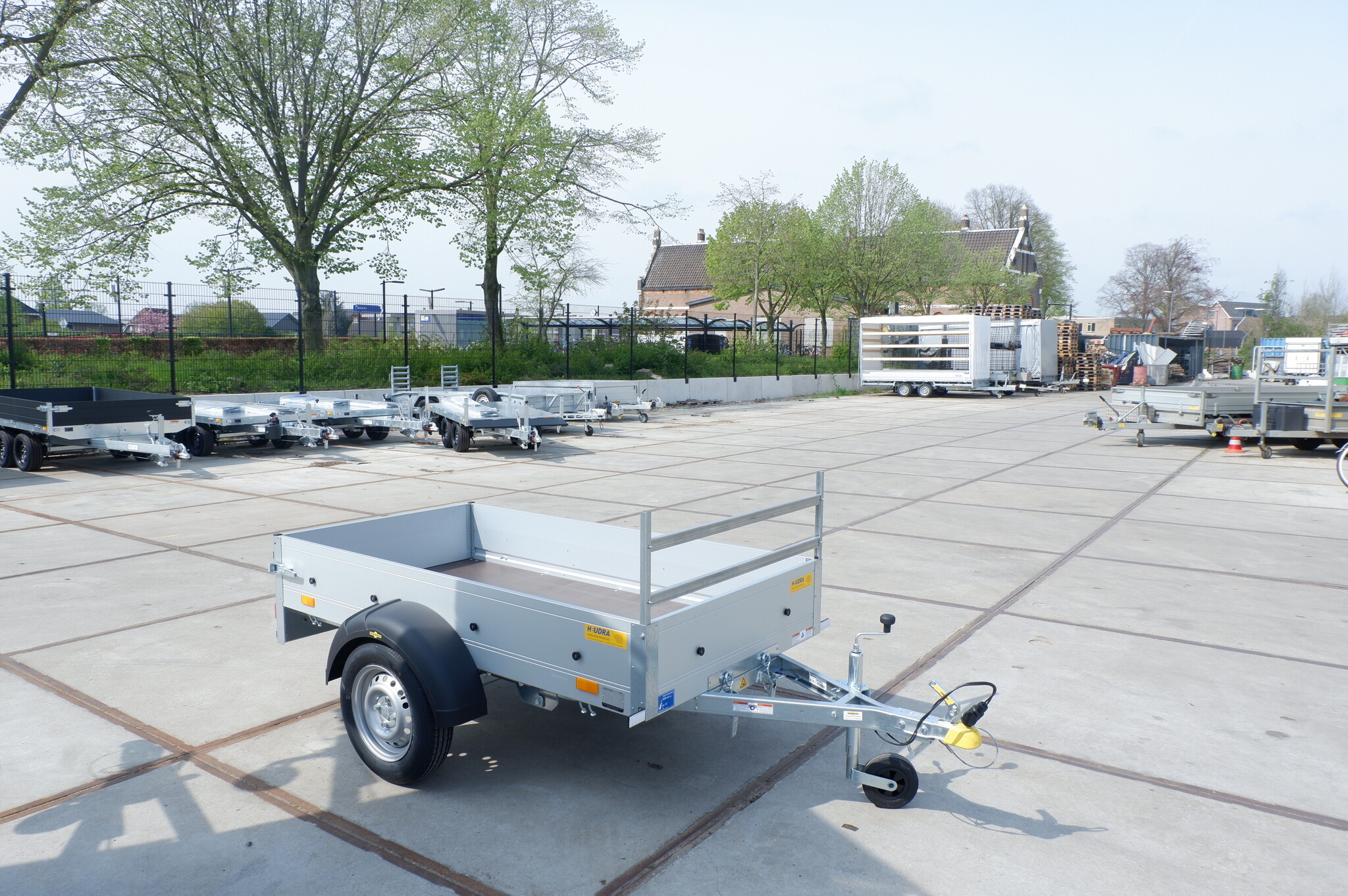 Voorrek voor Humbaur Startrailer bakwagens