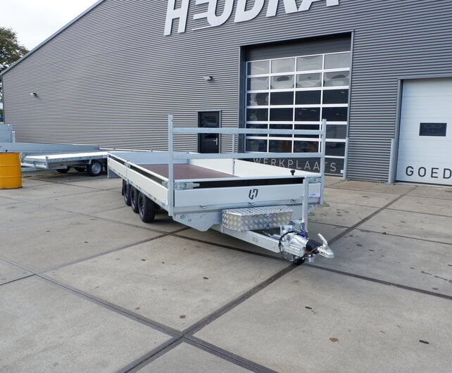 Henra plateauwagen tridemas 3500kg 553x202cm Xpert