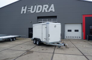 Henra gesloten aanhangwagen 3500kg 315x184x190cm met deur/klep combinatie & zijdeur