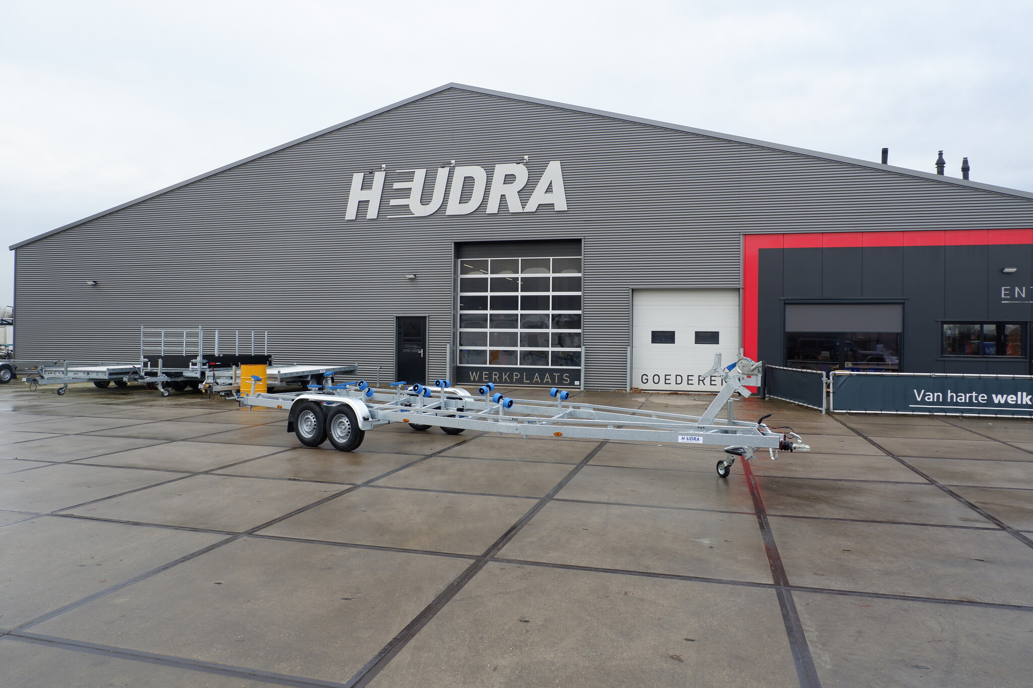 Vlemmix boottrailer Type-O 2700kg 840x255cm