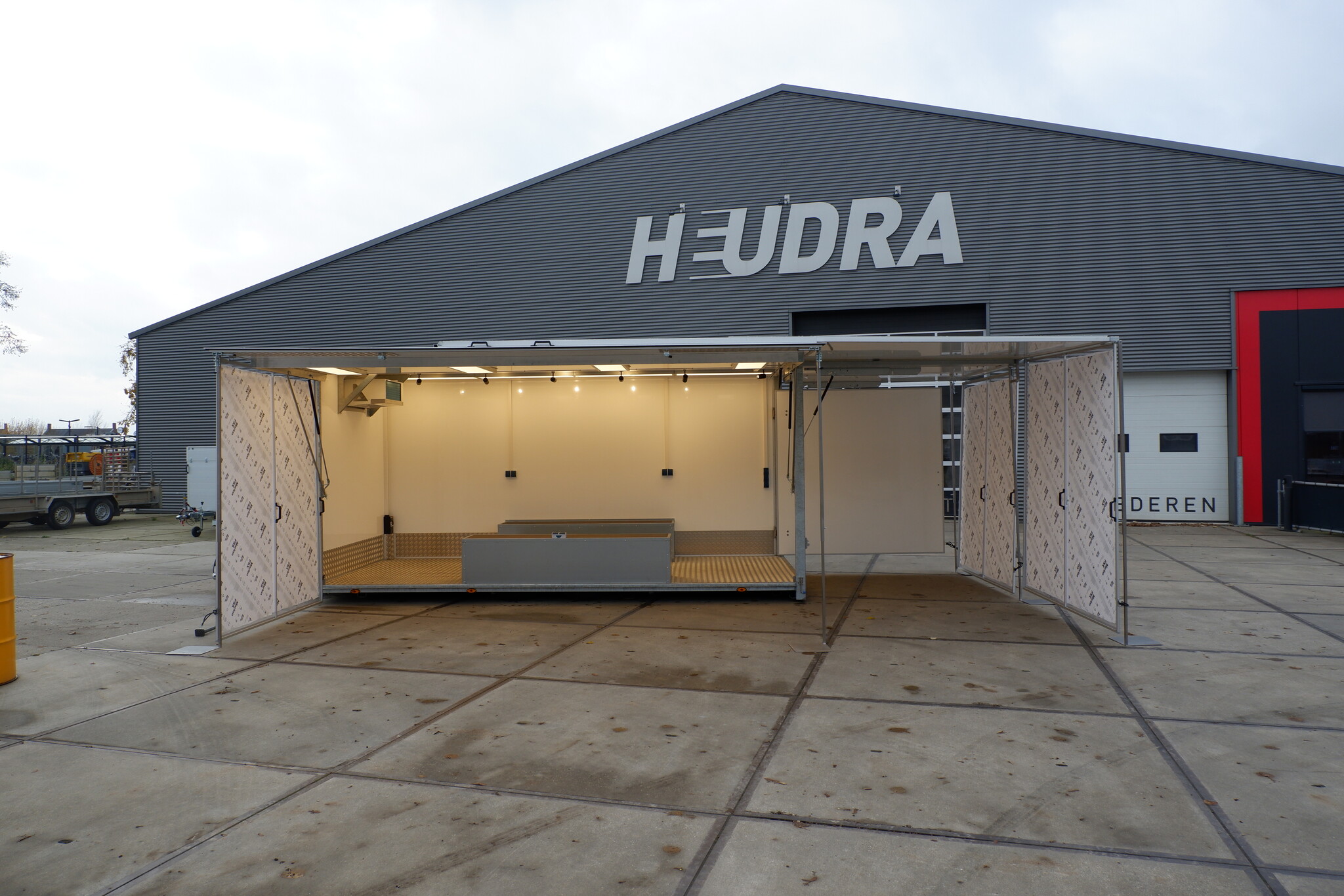 Heudra Maatwerk Gesloten Verkoopwagen