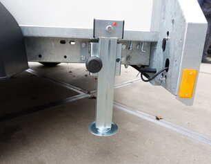 Steunpoot voor Henra gesloten aanhangwagen (set)
