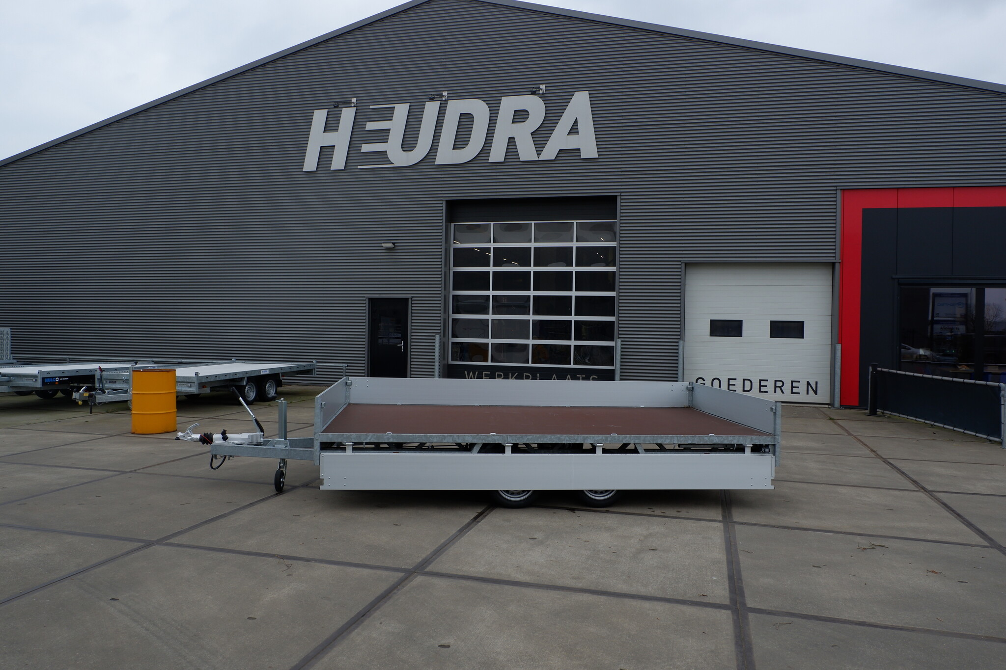 Hulco Medax-2 3000kg 405x223cm plateauwagen
