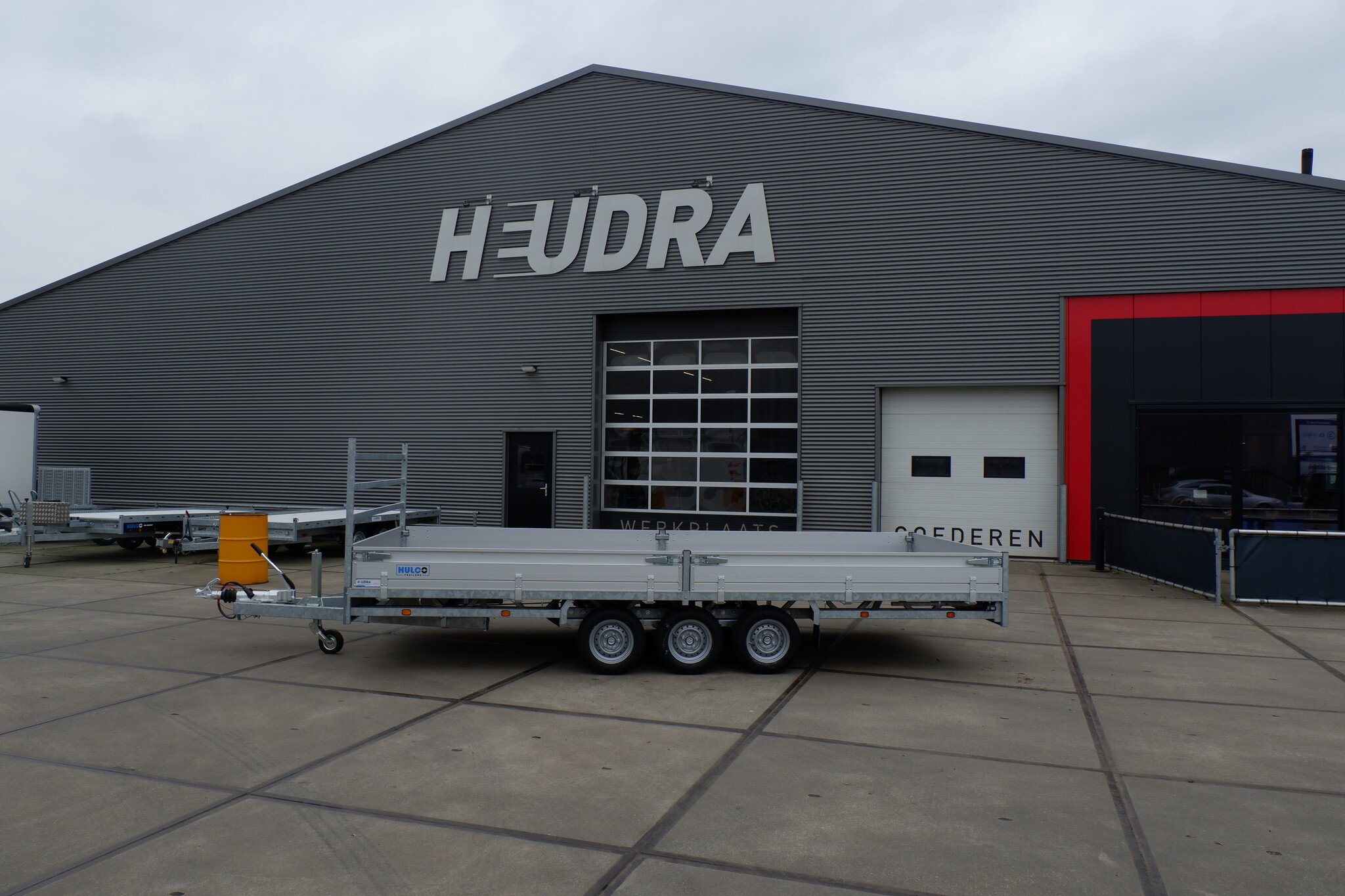 Hulco Medax-3 3500kg 502x223cm plateauwagen