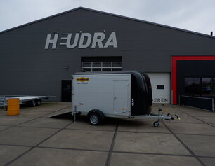 Humbaur aluminium gesloten aanhangwagen 1500kg 328x177x180cm met zijdeur & deur/klep combi