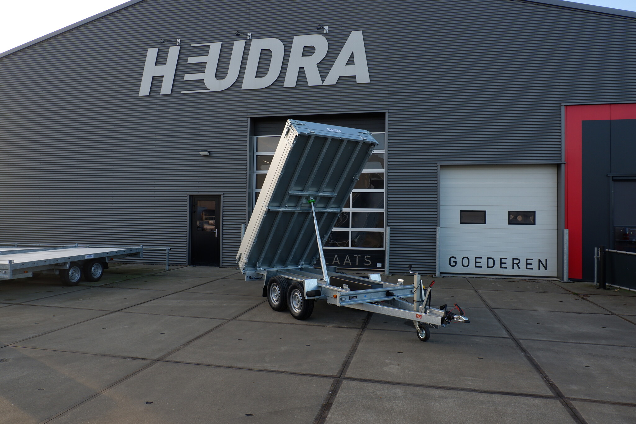 Anssems KSX 2500kg 305x153cm achterwaartse kipper