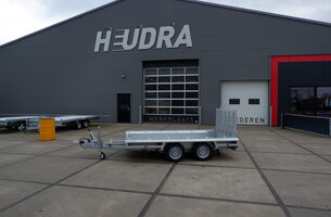 Hulco Terrax-2 3000kg 294x150cm machinetransporter met klep 100cm