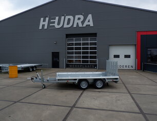 Hulco Terrax-2 3000kg 294x150cm machinetransporter met klep 100cm