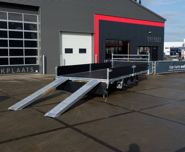 Saris plateauwagen 3500kg 506x204cm Heavy Duty