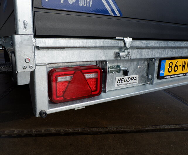 Saris plateauwagen 3500kg 506x204cm Heavy Duty