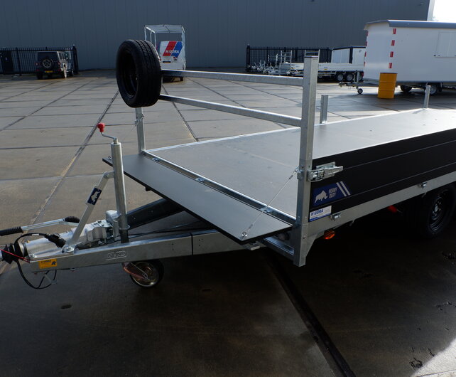 Saris plateauwagen 3500kg 506x204cm Heavy Duty