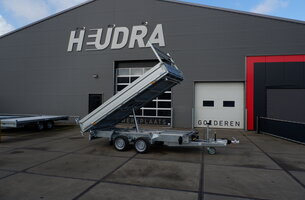 Humbaur elektrische driezijdige kipper 3500kg 363x185cm