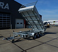 Humbaur driezijdige  elektrische kipper 3500kg 410x210cm