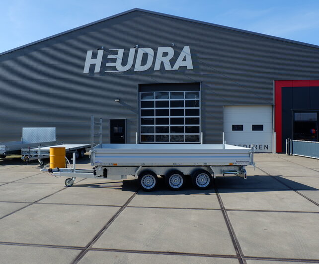 Humbaur driezijdige  elektrische kipper 3500kg 410x210cm