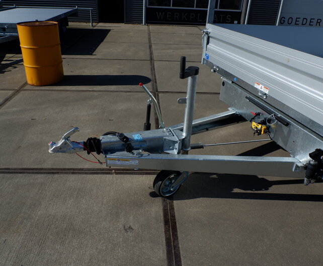 Humbaur driezijdige  elektrische kipper 3500kg 410x210cm