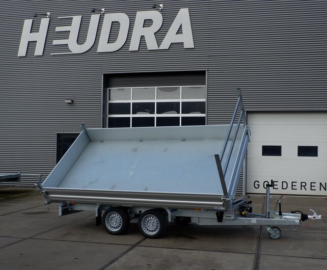 Humbaur driezijdige kipper 3500kg 410x210cm