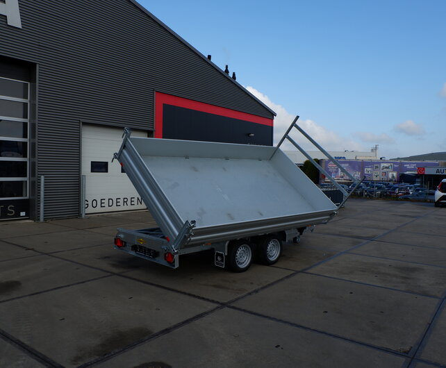 Humbaur driezijdige kipper 3500kg 410x210cm