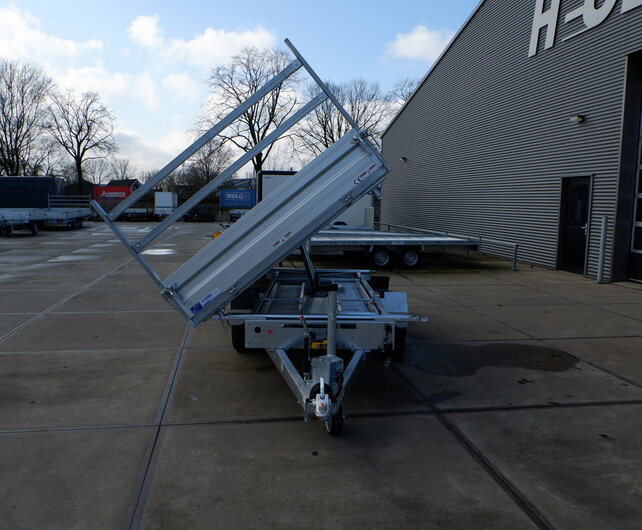 Humbaur driezijdige kipper 3500kg 410x210cm