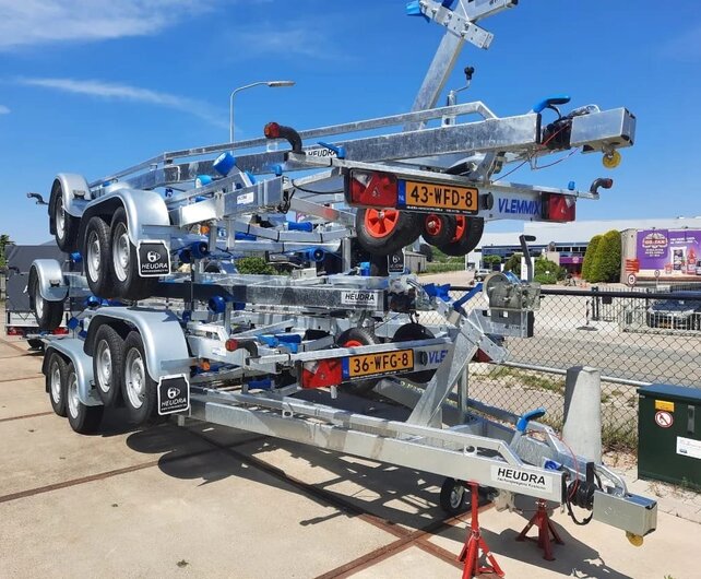 Vlemmix boottrailer 780x220cm in diverse uitvoeringen leverbaar