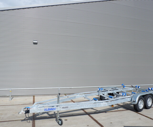 Vlemmix boottrailer 780x220cm in diverse uitvoeringen leverbaar