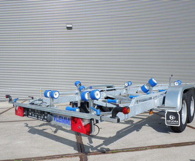 Vlemmix boottrailer 780x220cm in diverse uitvoeringen leverbaar