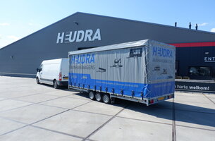 Heudra maatwerk huif voor elke aanhangwagen